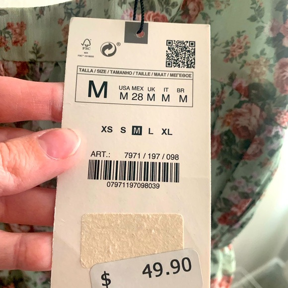 ZARA Sundress Size Medium - Picture 5 of 5